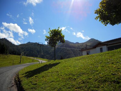 Tyrol mountains hiking