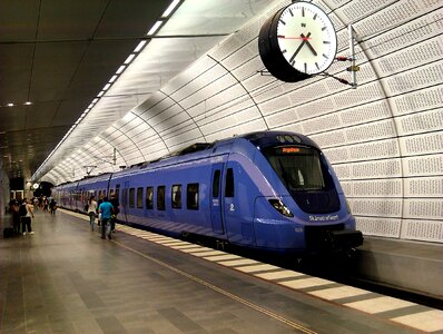Subway Platform Sweden photo