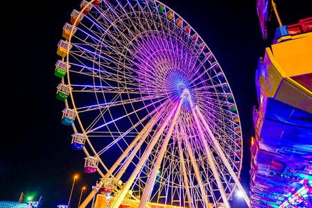 Giant wheel beautiful giant wheel global village photo