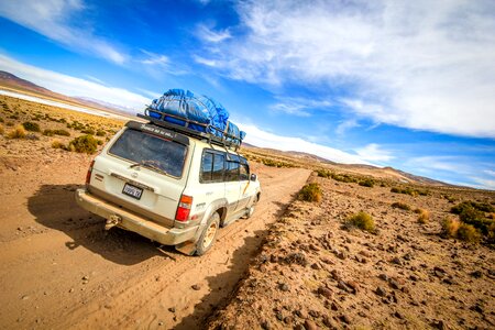 Roadtrip Through Desert photo