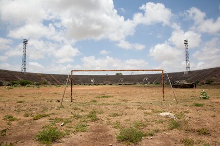 Sports field lawn soccer stadium