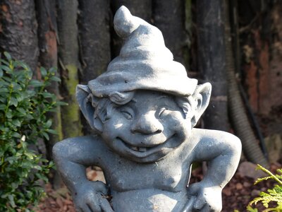 Garden gnome garden figurines figure photo