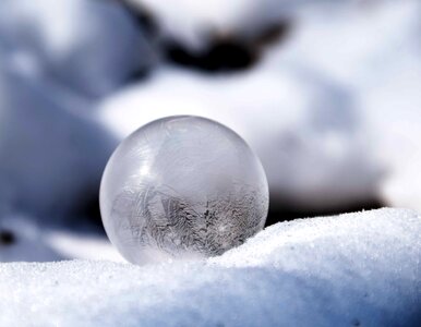 Ball cold frost photo