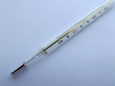 Thermometers celsius scale photo