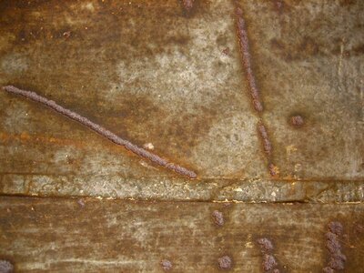 Ancient metal rust
