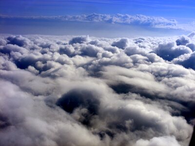 Thick clouds photo