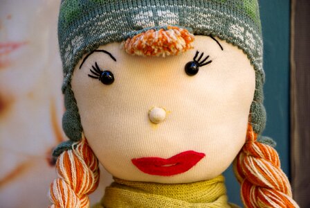 Crafts doll wool