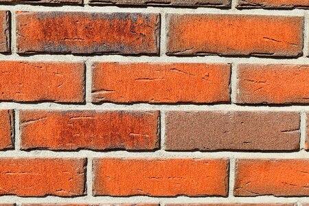 Concrete surface brick photo