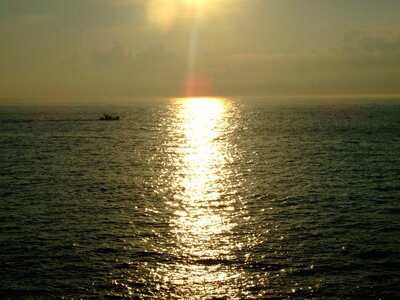 Ocean water sky