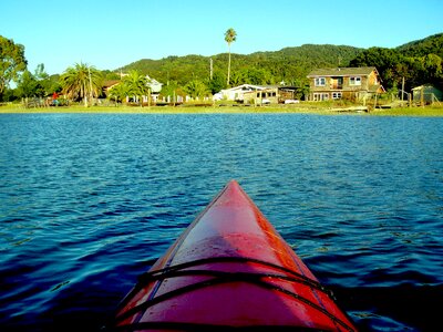 River kayaking outdoors photo
