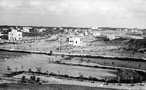 Netanya, early 1930s landscape in Israel photo
