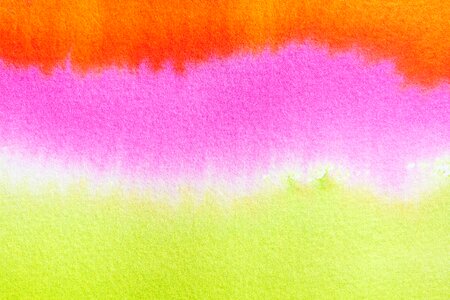 Painting technique soluble in water not opaque