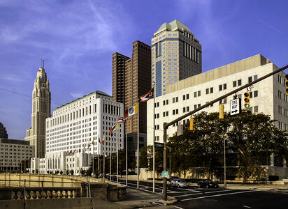Downtown Buildings in Columbus, Ohio photo