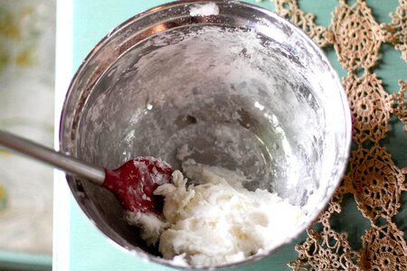 Bowl cream delicious