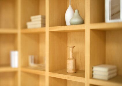 Old wooden cabinet for fortunetelling photo