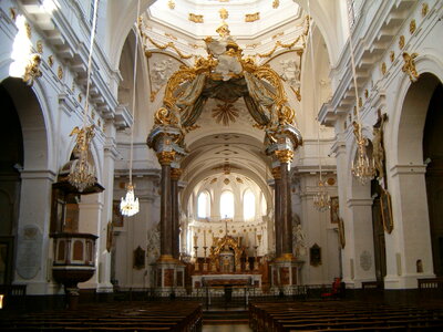 Nave of Church of Saint-Bruno des Chartreux photo