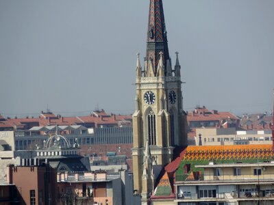 Church Tower downtown landmark photo
