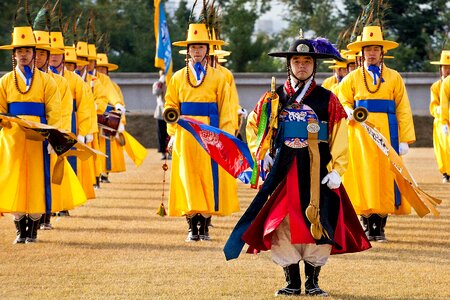 Guard attention asian