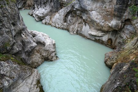 Water gorge rock photo