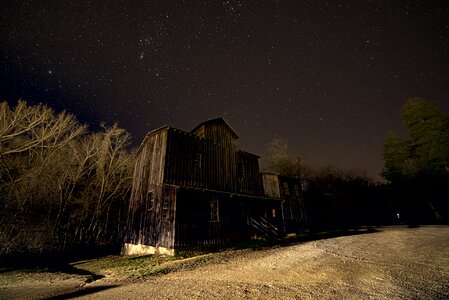 Stars over the Montauk Mill photo