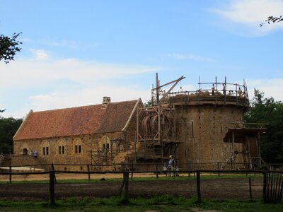 Landmark chateau exterior