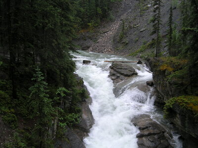 Athabasca Falls, Alberta, Canada photo