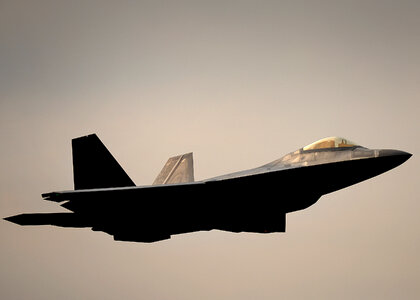 An F-22 Raptor