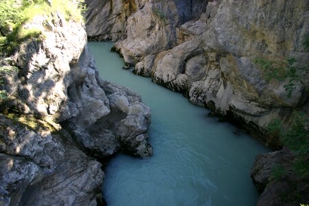Water gorge rock photo