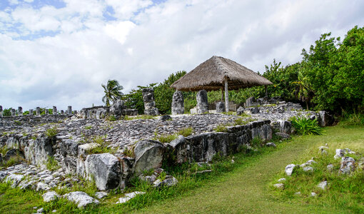 Ruins and Ancient Structures in Cancun, Mexico photo
