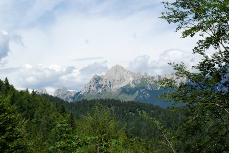 Top of the Mauria Pass, Dolomiti, Italy