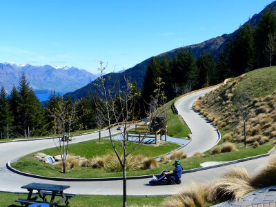 Luge sport active