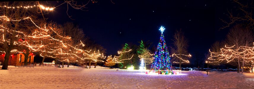 Holiday season night