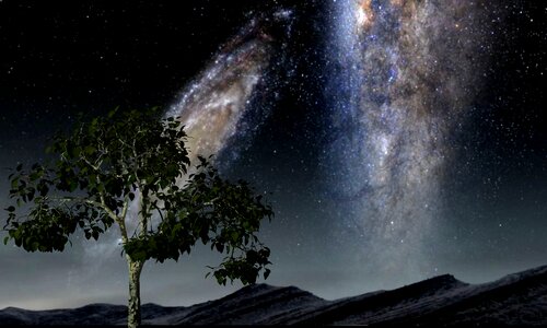 Universe sky constellation photo