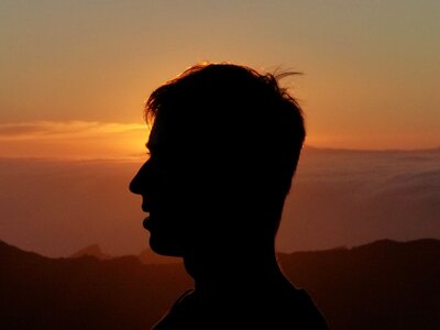 Human person backlighting