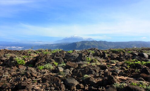 Nature pico de teide coast photo