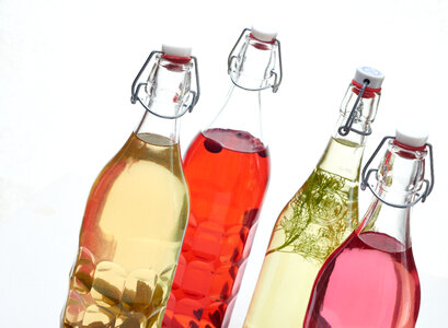 Colored Bottles photo