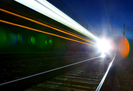 night train photo