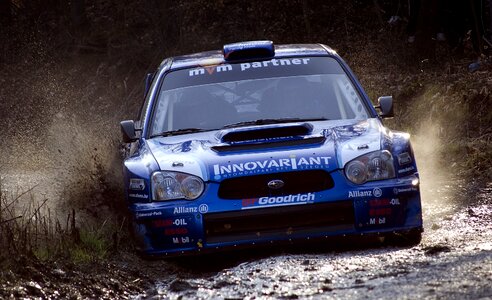 Subaru mud car photo