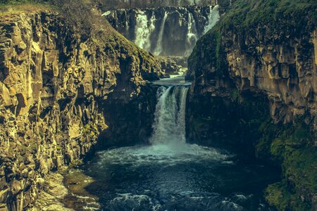 Canyon landscape mountain