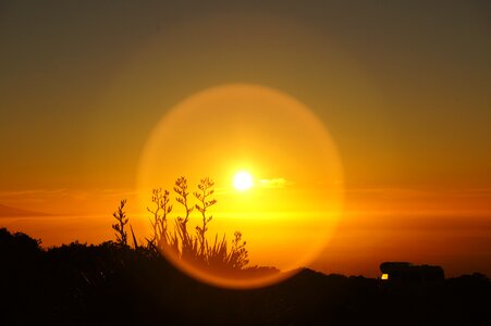 Mobile home sun grass photo