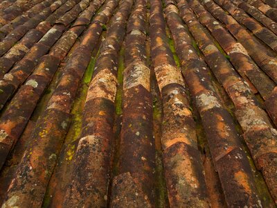 Tiles roof texture photo