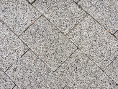 Granite stone sidewalk photo
