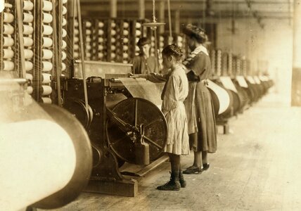 Black And White childhood employee