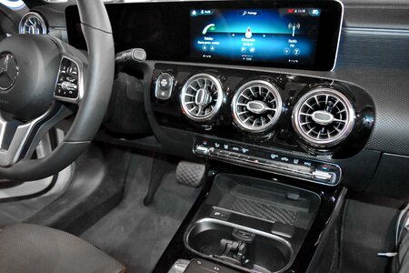 Dashboard car control panel photo