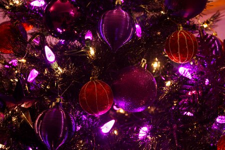 Ornaments holiday tree photo