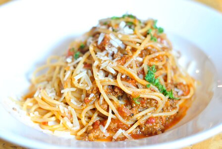 Spaghetti food delicious