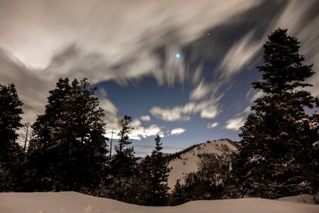 Mountain natural park sky