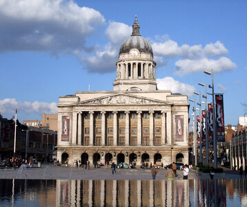 Nottingham Council House in England photo