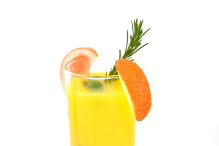 Beverage fresh fruit cocktail photo