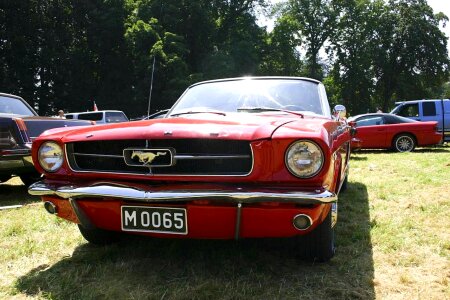 Car mustang oldtimer